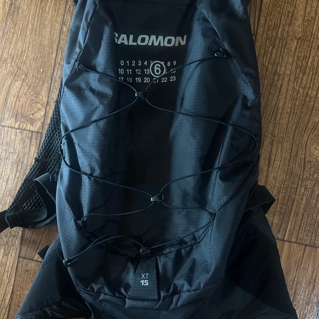 mm6 살로몬 블랙 백팩