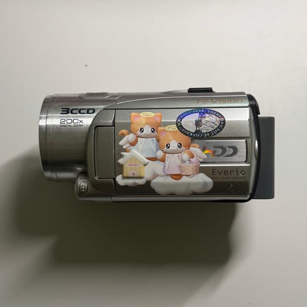JVC 빅터 gz-hd3 빈티지 캠코더