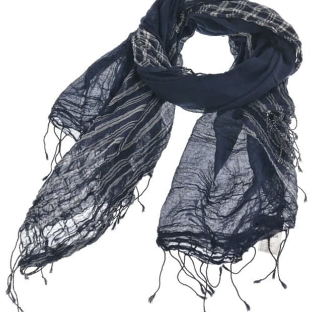 요지 야마모토 뿌르옴므 스톨 머플러