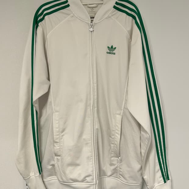 아디다스 흰초 집업 2xl (무배)