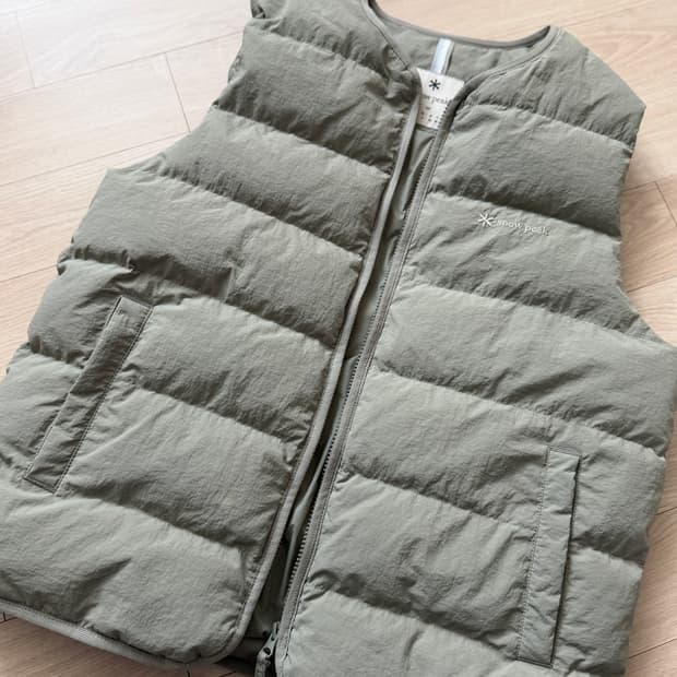 스노우피크 경량 다운 베스트 조끼 95