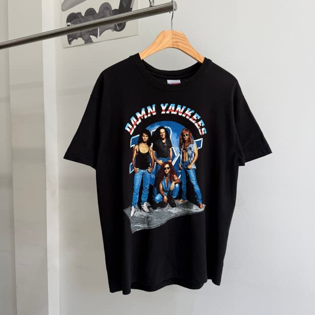 빈티지 HANES (Made in USA) 프린팅 티셔츠