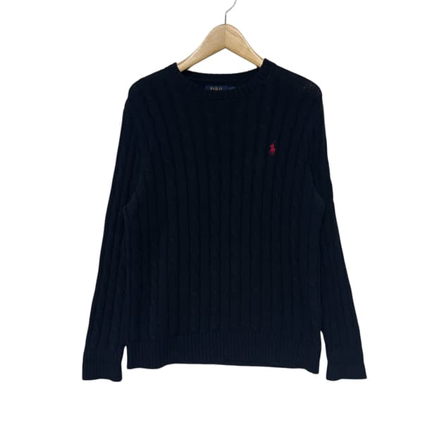 폴로랄프로렌 포니 라운드 케이블 니트