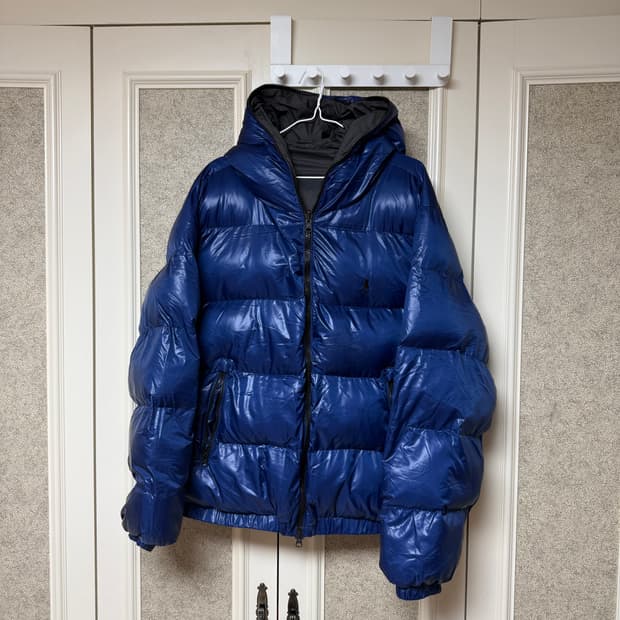 예일 패딩 푸퍼. 양면 XL