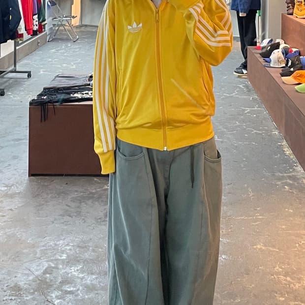 아디다스 파이어버드 옐로우 져지 H1149