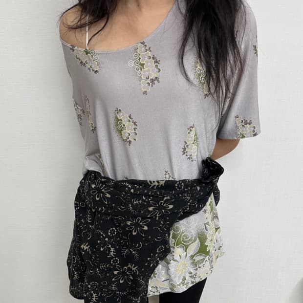 u.s.a oriental tee