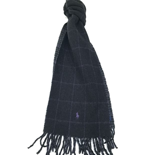 MX435 폴로 랄프로렌 리버서블 램스울 머플러