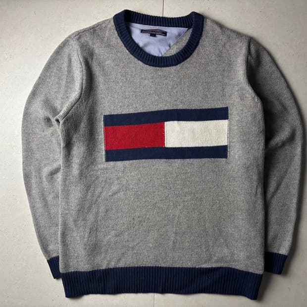 타미힐피거 니트