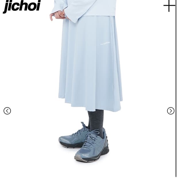 지초이 컴포트25-003 FLARED MIDI SKIRT (ANGELIT