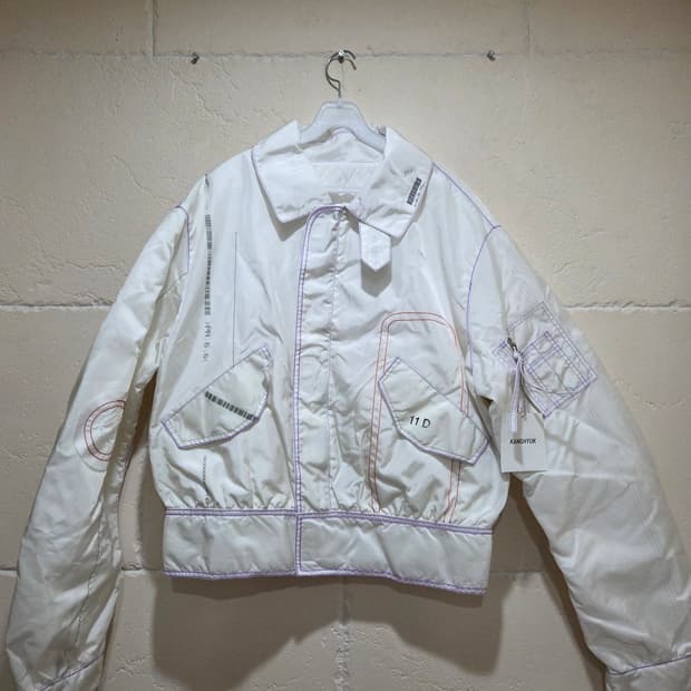 강혁 레디메이드 에어백 실크스크린 봄버 XL