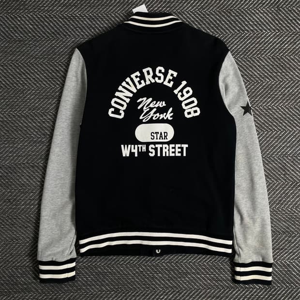 00s 컨버스 빅로고 올드스쿨 스웻 바시티 자켓y 2880