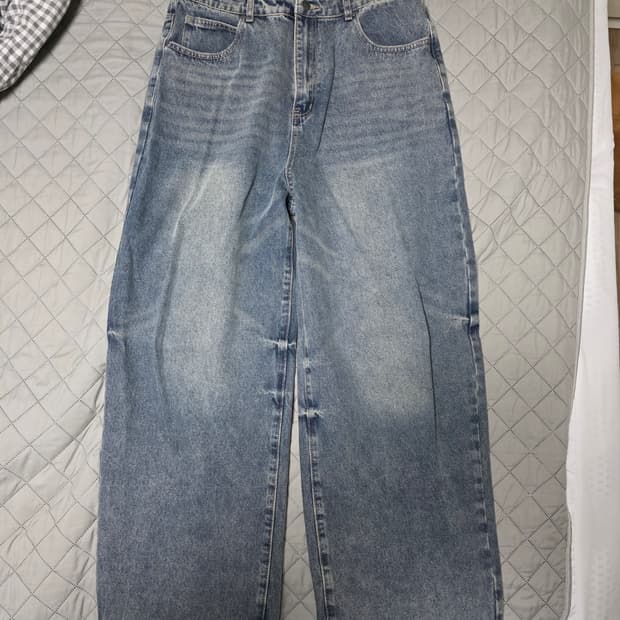 [34] 디미트리블랙 와이드 데님 팬츠 새상품