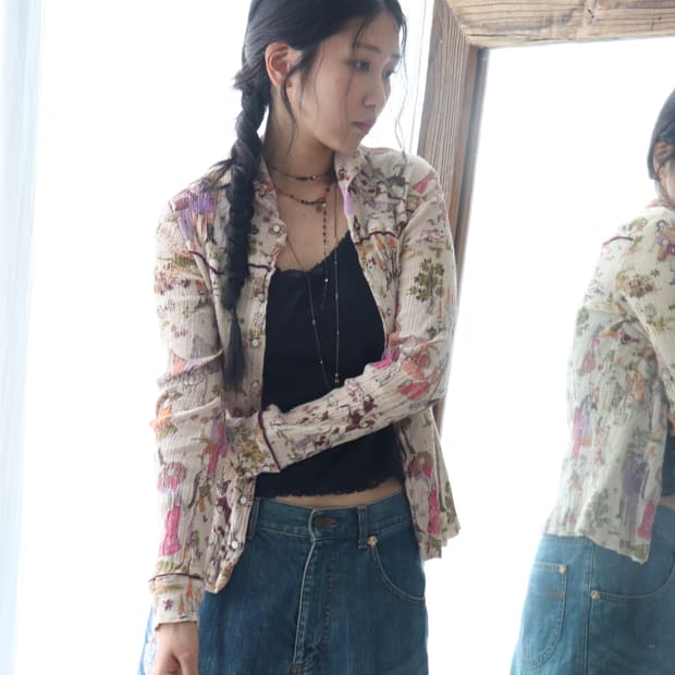 [Tsumori Chisato] Fairy Crinkle Shirt