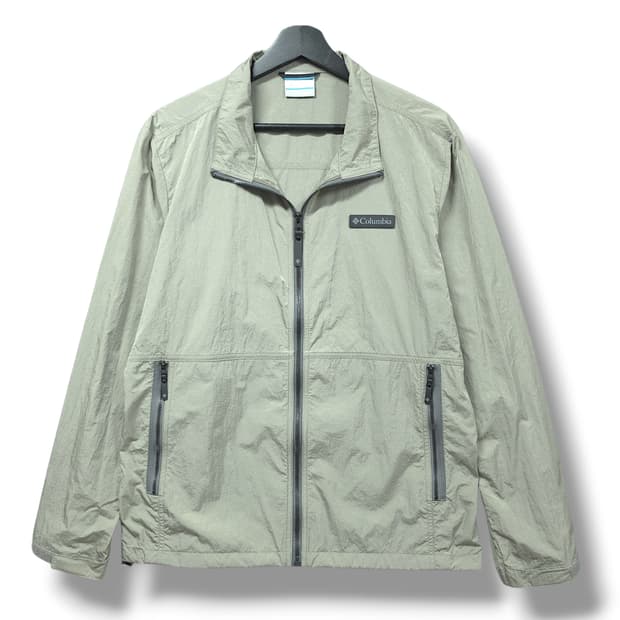 [L] 컬럼비아 그린 그리즐리 스파이어 바람막이 자켓