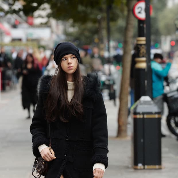 세틀포문 무스탕 코트 settle for moon