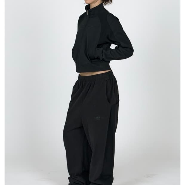 M / MPa CONTRAST COMFORT PANTS (BLACK)