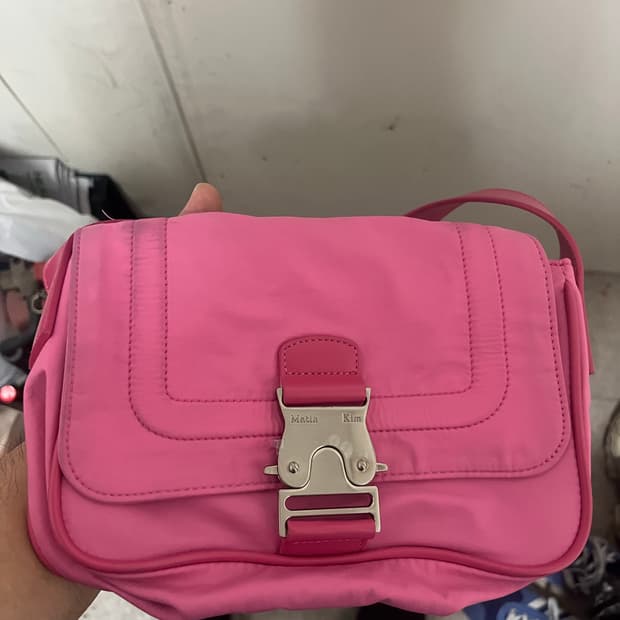마땡킴 버클백 핑크