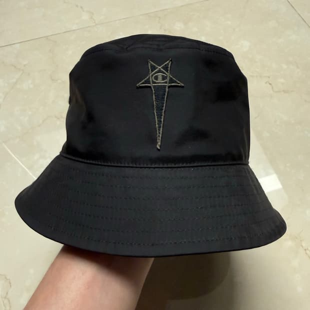 Rick owens x champion bucket hat