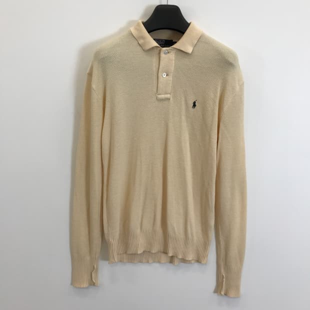 폴로 랄프로렌 아이보리 카라넥니트 [95]