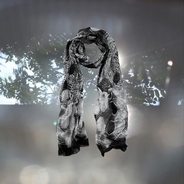 pattern muffler  .⊹˖ᯓ★. ݁₊