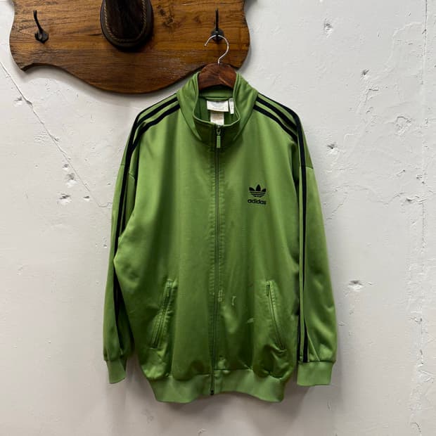 F) 90s Adidas Trefoil Logo Track Top