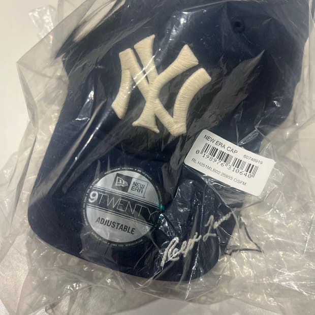 뉴에라 랄프로렌 콜라보 캡