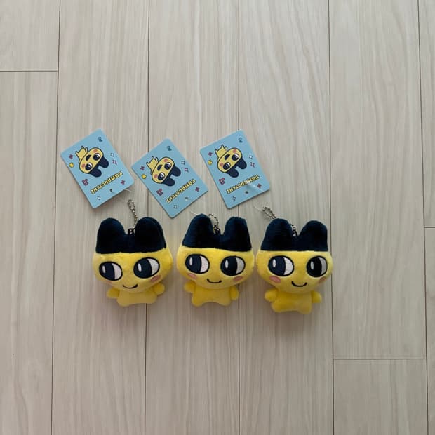다마고치 마메치 오시온 인형 키링 10cm