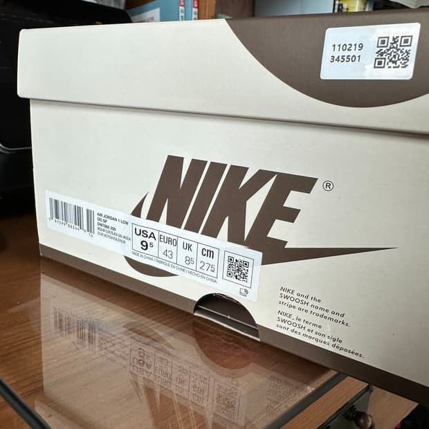 나이키 에어 조던1 로우 트래비스 스캇 OG-275