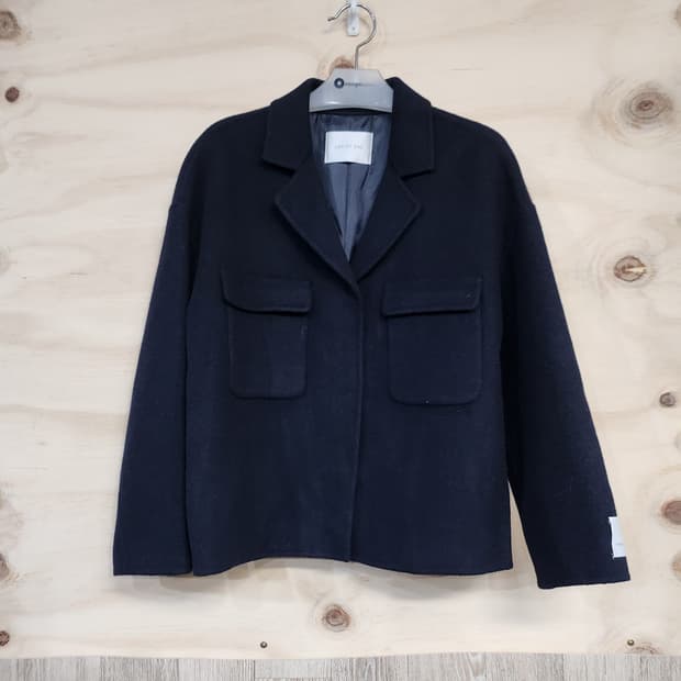 582) one by one 울블랜드 핸드메이드 숏자켓