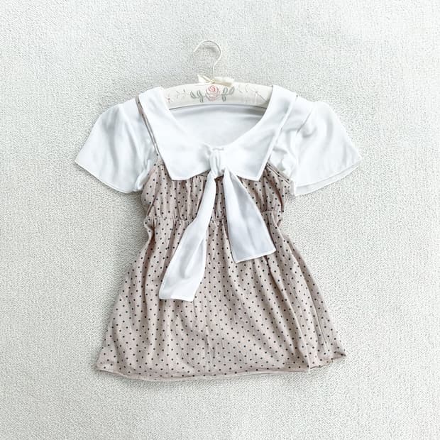 모리걸 ♥ 도트리본 세트