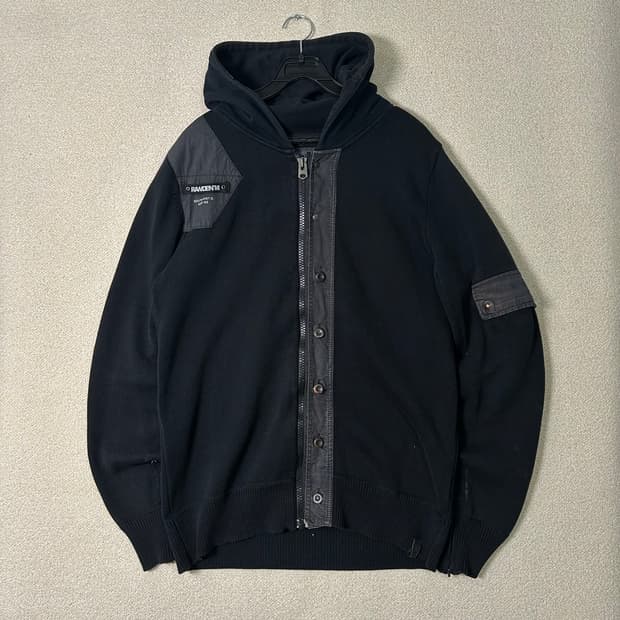  (L) G-star 빈티지 니트 집업 자켓