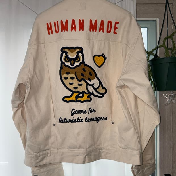 휴먼메이드 데님 워크 트러크 자켓 (L)