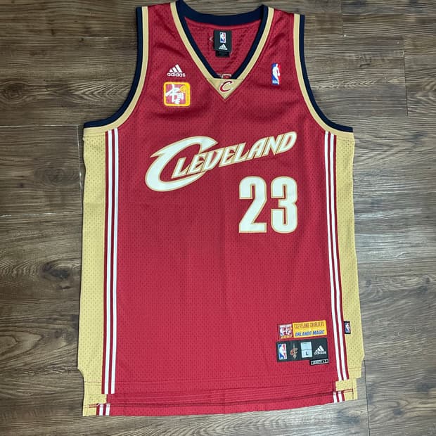 2007 아디다스 NBA 클리블랜드 르브론 제임스 농구 나시 유니폼