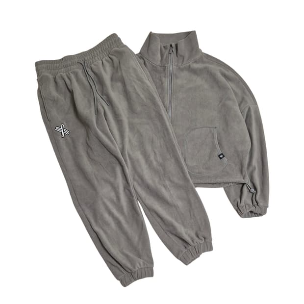 젝시믹스 후리스 세트 셋업