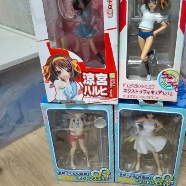 스즈미야 하루히의 우울 피규어 일괄