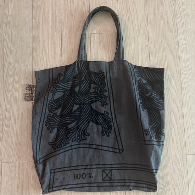 크리스토퍼 네메스 린넨 토트백