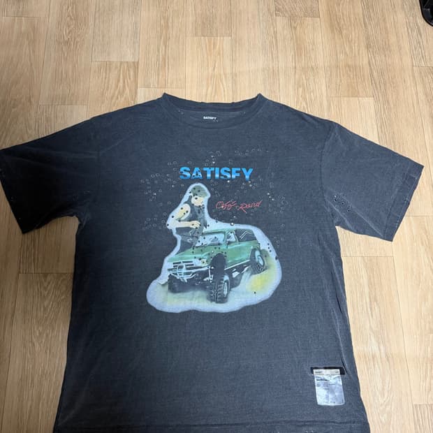 새티스파이 티셔츠 XL 
