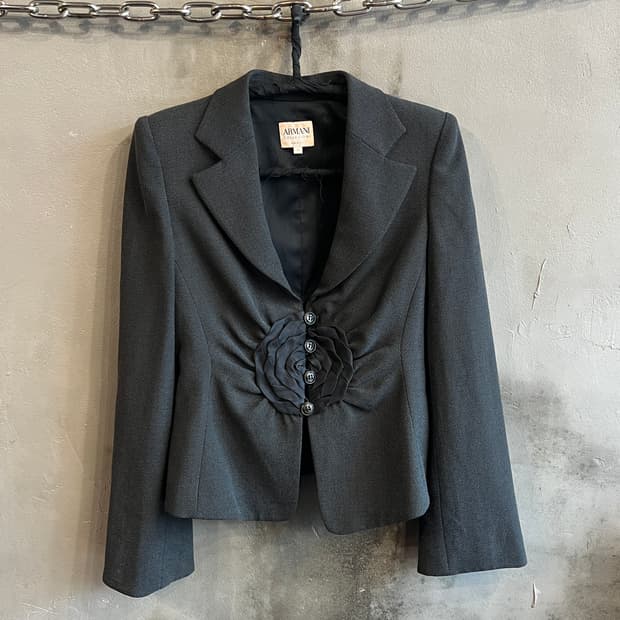 아르마니 로제트 테일러드 자켓