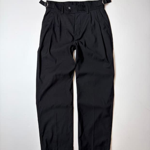 어나더오피스 산티아고 스탠다드 블랙 슬랙스 PN9432