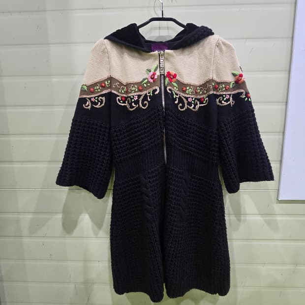 DEFENON 후드 롱 코트 일본 빈티지 