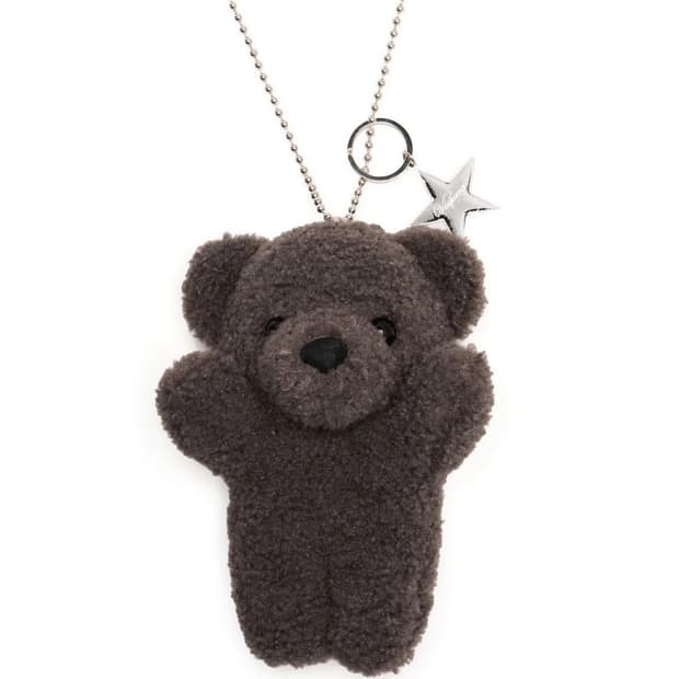 Vaquera 바퀘라 테디베어 키체인 목걸이 