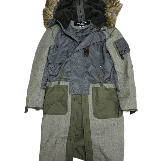 Junya Watanabe n2b mix coat