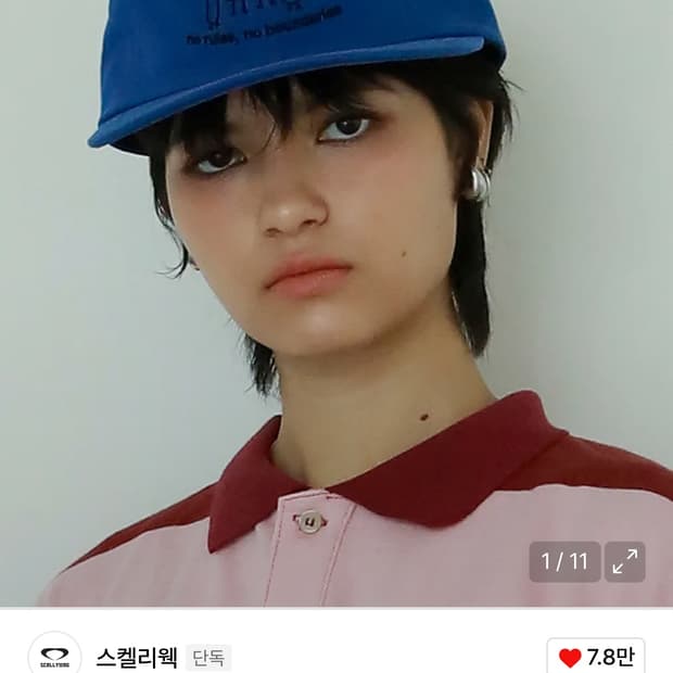 스켈리웩 베지키즈워시드캡