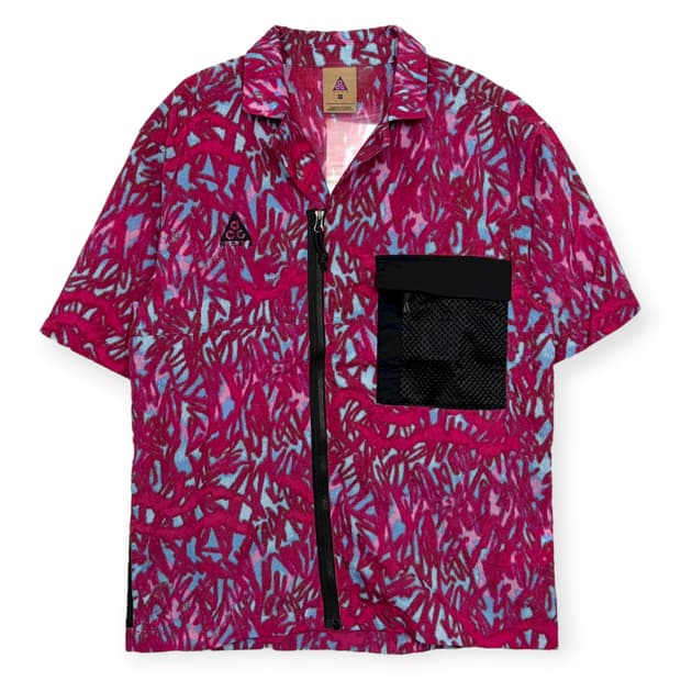 나이키 acg 패턴 반팔 셔츠