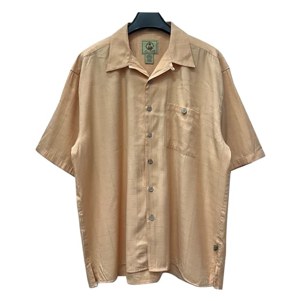 Joe Marlin 레이온 빈티지 반팔 셔츠 2XL