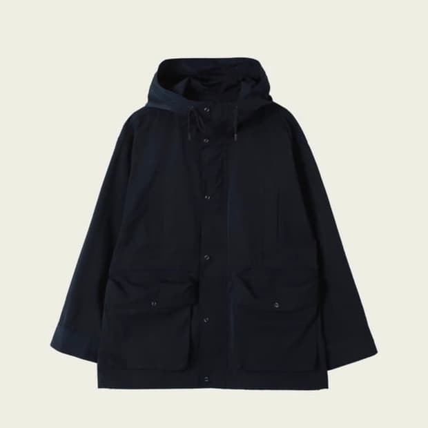 리본빛 Letta Work Jacket - Navy