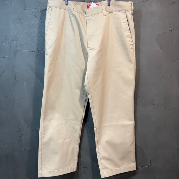 [36] SUPREME 슈프림 베이지 면바지