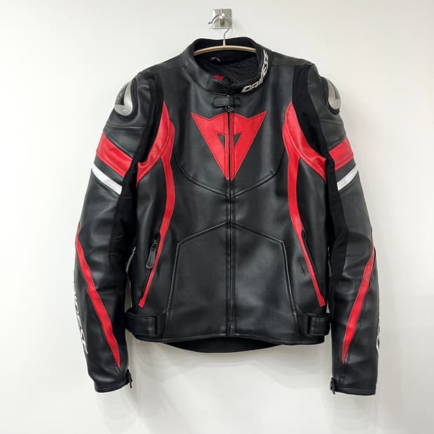 다이네즈 무겔로 레이싱 가죽 레더 자켓