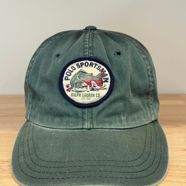 폴로 랄프로렌 90s usa 스포츠맨 피쉬 볼캡