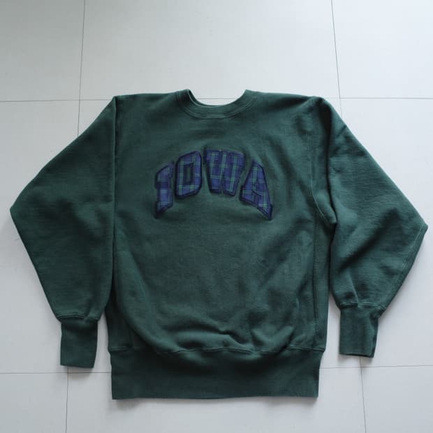 90s 챔피온 리버스위브 아이오와 맨투맨 L 미국생산